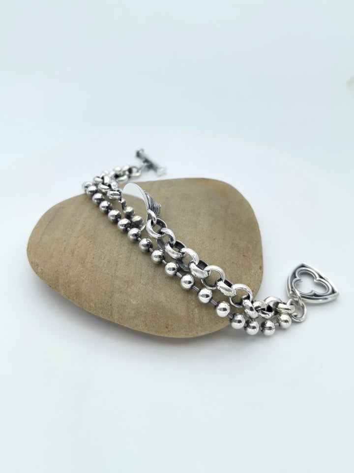 Handcrafted Silver Bracelet