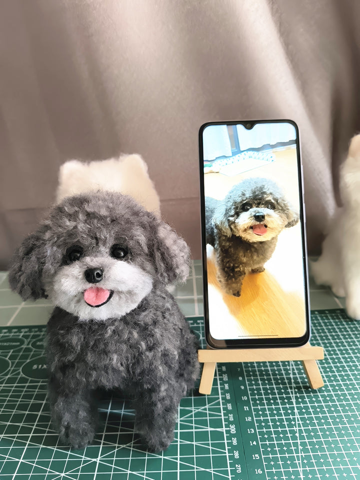 3D Wool Felt Pet Sculpture