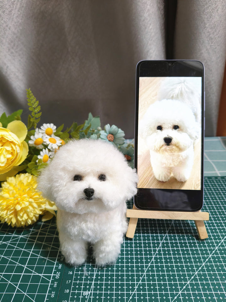 3D Wool Felt Pet Sculpture