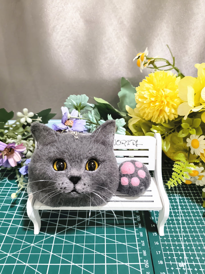 3D Wool Felt Pet Sculpture